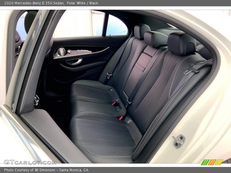 Rear Seat of 2020 E 350 Sedan