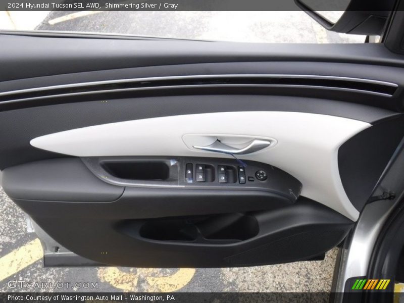 Shimmering Silver / Gray 2024 Hyundai Tucson SEL AWD