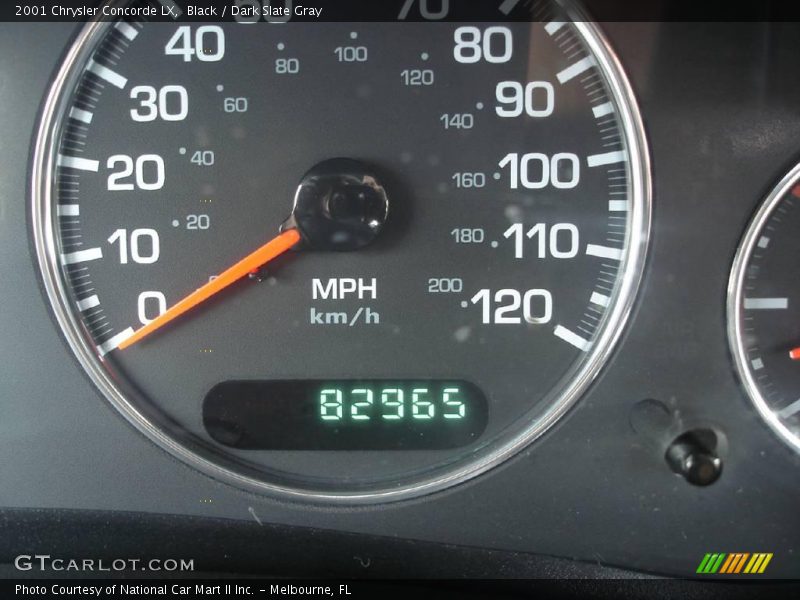 Black / Dark Slate Gray 2001 Chrysler Concorde LX