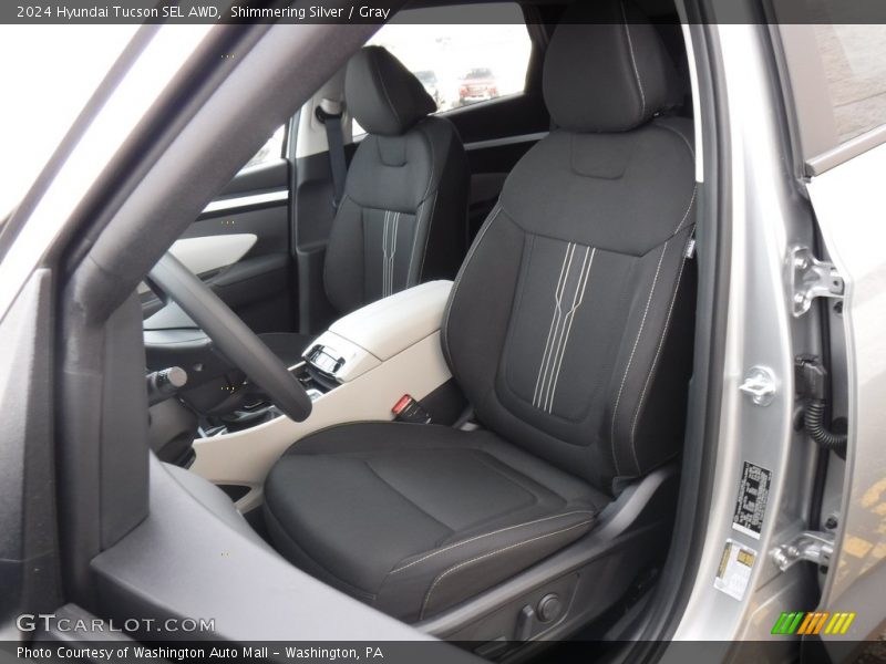 Shimmering Silver / Gray 2024 Hyundai Tucson SEL AWD