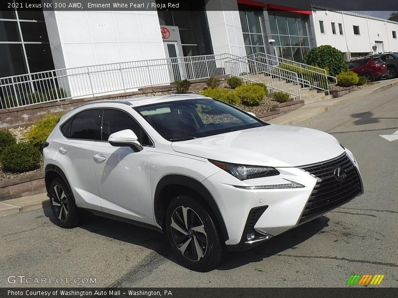 Front 3/4 View of 2021 NX 300 AWD