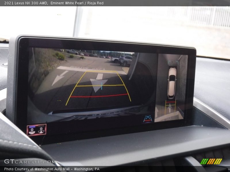 Controls of 2021 NX 300 AWD