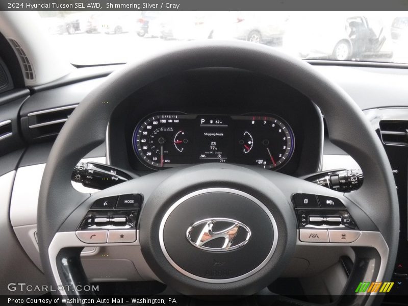 Shimmering Silver / Gray 2024 Hyundai Tucson SEL AWD