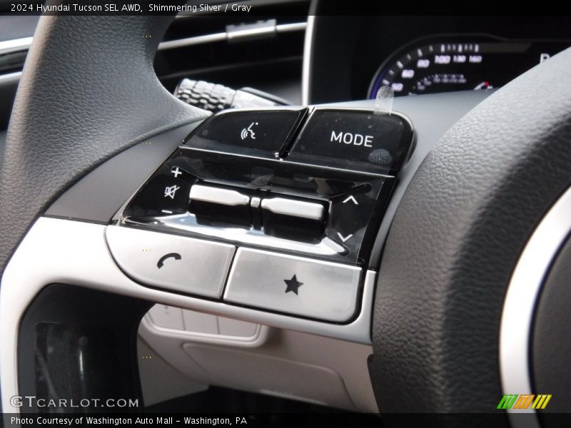 Shimmering Silver / Gray 2024 Hyundai Tucson SEL AWD
