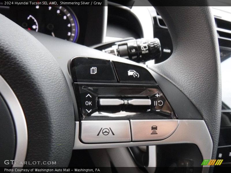 Shimmering Silver / Gray 2024 Hyundai Tucson SEL AWD