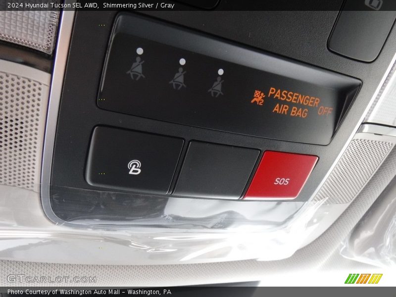Shimmering Silver / Gray 2024 Hyundai Tucson SEL AWD