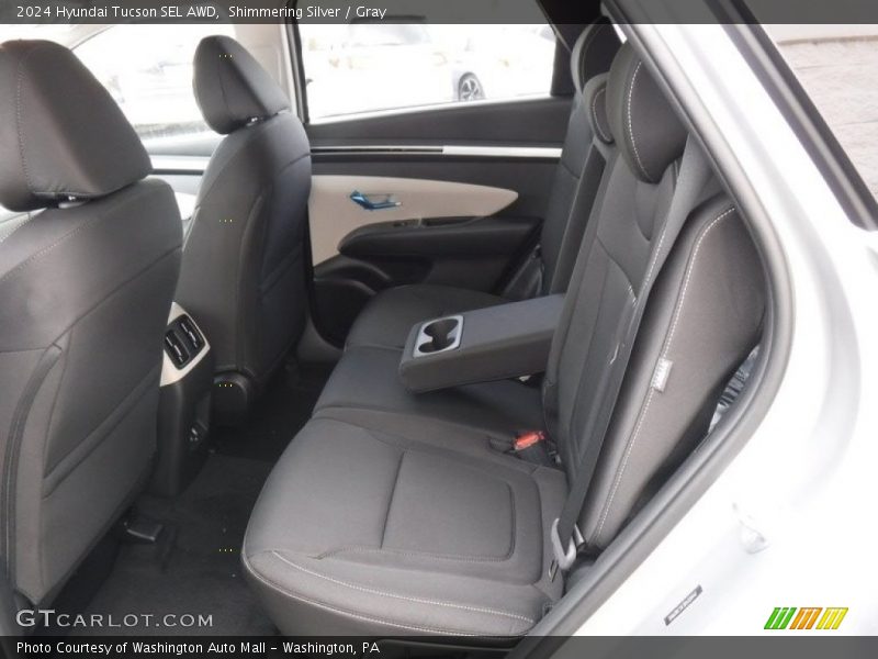 Shimmering Silver / Gray 2024 Hyundai Tucson SEL AWD