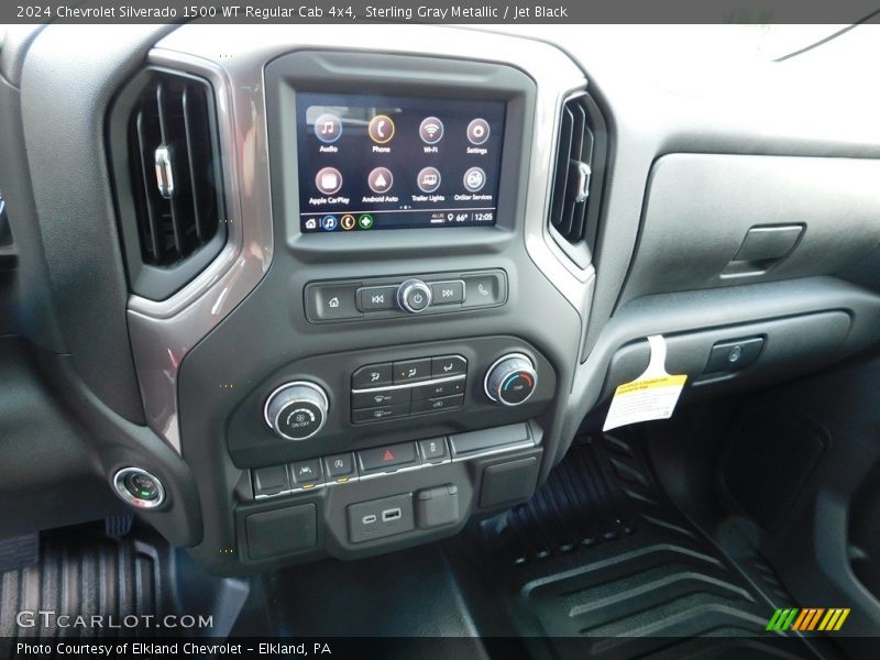 Controls of 2024 Silverado 1500 WT Regular Cab 4x4