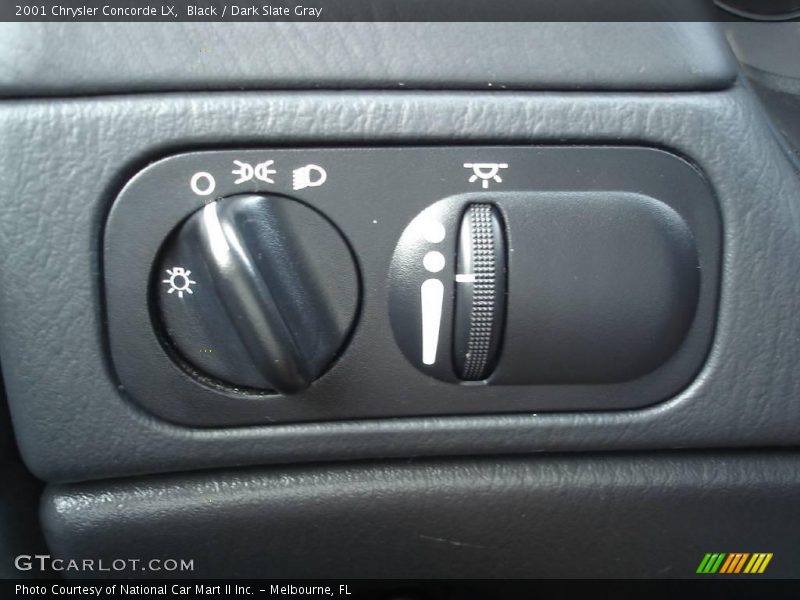 Black / Dark Slate Gray 2001 Chrysler Concorde LX