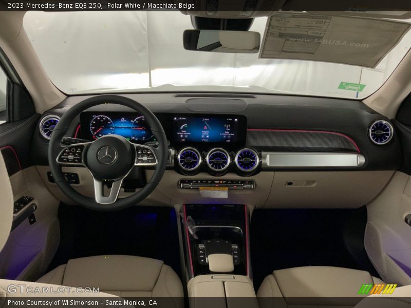 Polar White / Macchiato Beige 2023 Mercedes-Benz EQB 250
