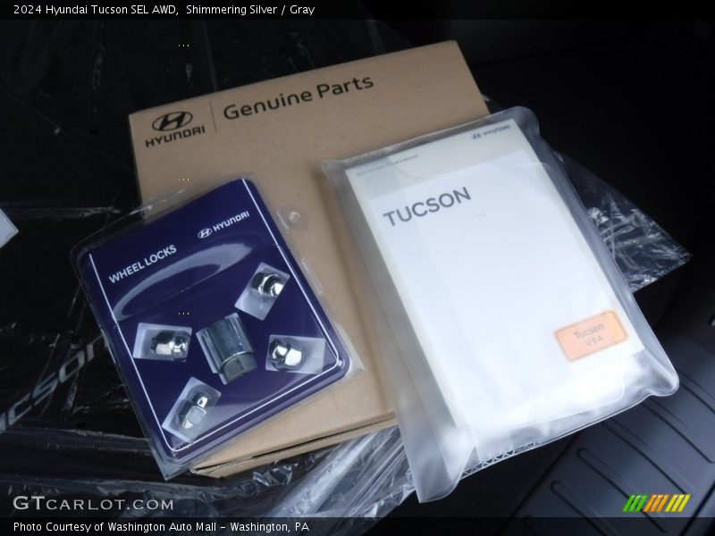 Shimmering Silver / Gray 2024 Hyundai Tucson SEL AWD