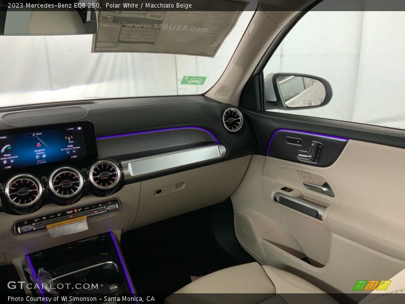 Polar White / Macchiato Beige 2023 Mercedes-Benz EQB 250