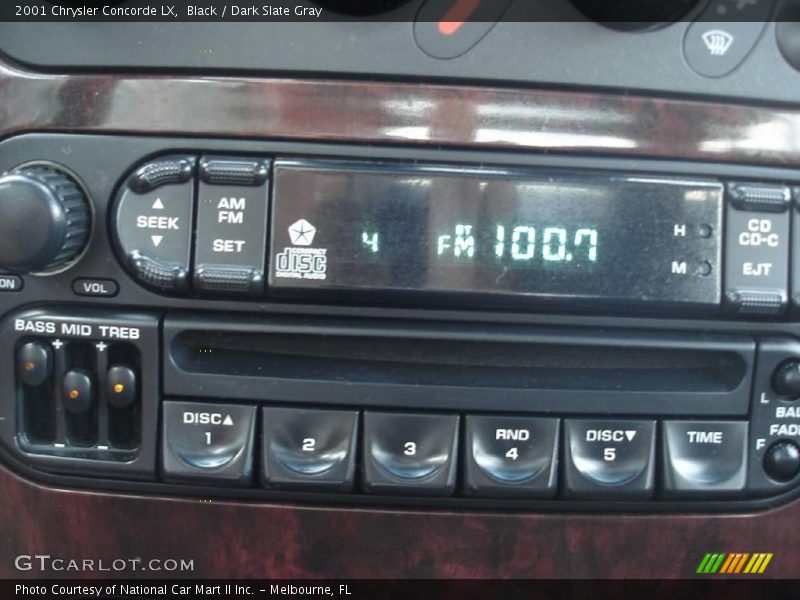 Black / Dark Slate Gray 2001 Chrysler Concorde LX