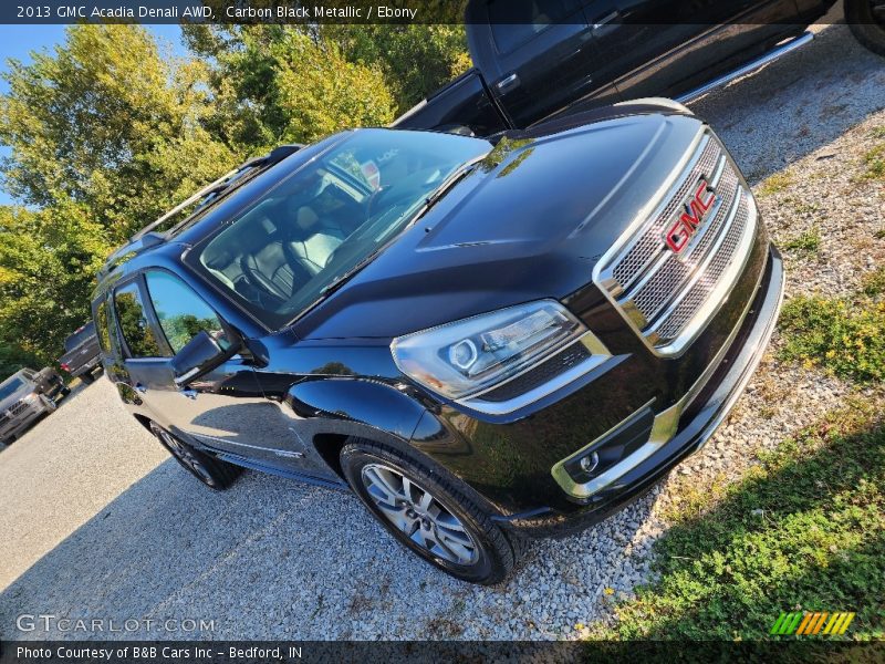 Carbon Black Metallic / Ebony 2013 GMC Acadia Denali AWD