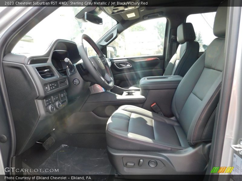  2023 Suburban RST 4WD Jet Black/Victory Red Interior