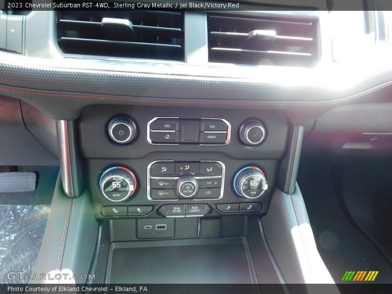 Controls of 2023 Suburban RST 4WD