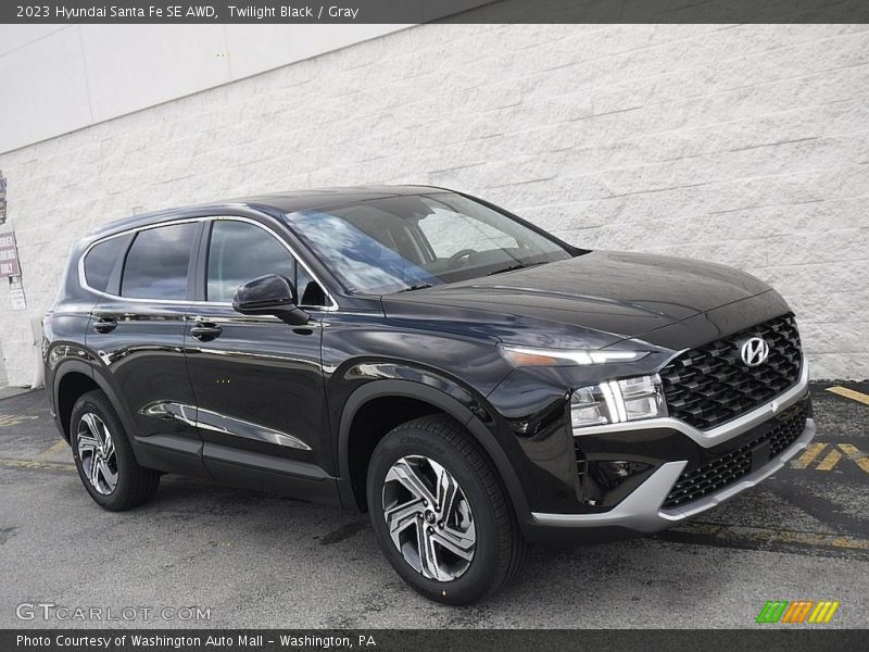 Twilight Black / Gray 2023 Hyundai Santa Fe SE AWD
