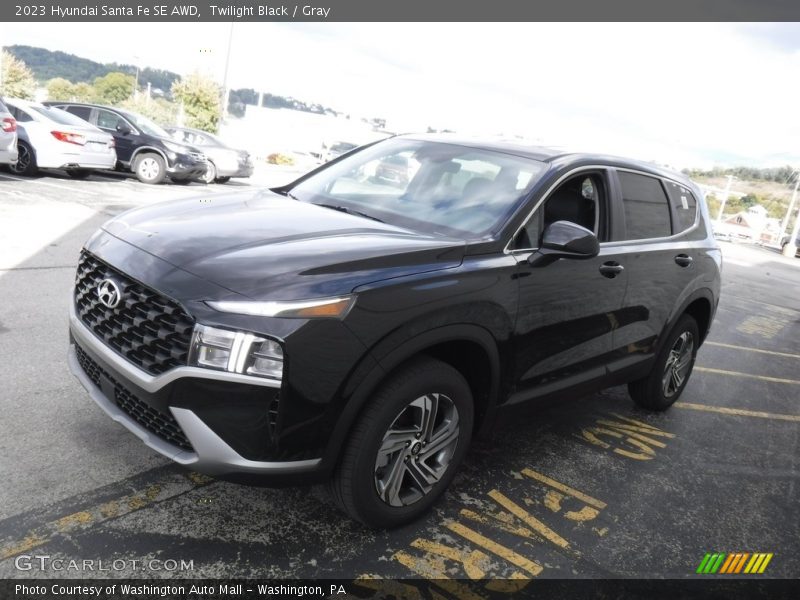 Twilight Black / Gray 2023 Hyundai Santa Fe SE AWD