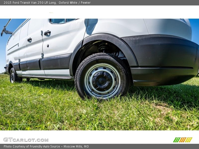 Oxford White / Pewter 2015 Ford Transit Van 250 LR Long