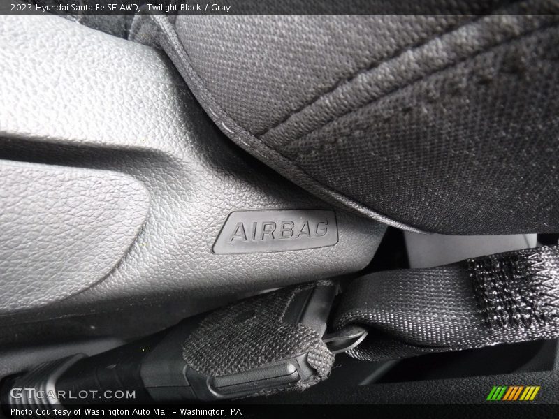 Twilight Black / Gray 2023 Hyundai Santa Fe SE AWD