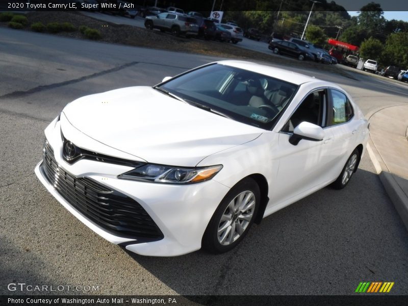 Super White / Ash 2020 Toyota Camry LE