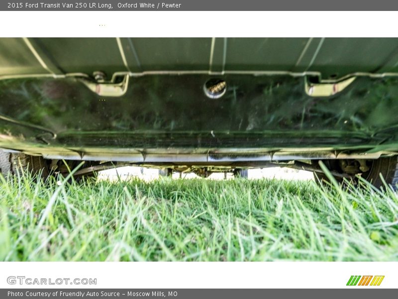 Oxford White / Pewter 2015 Ford Transit Van 250 LR Long