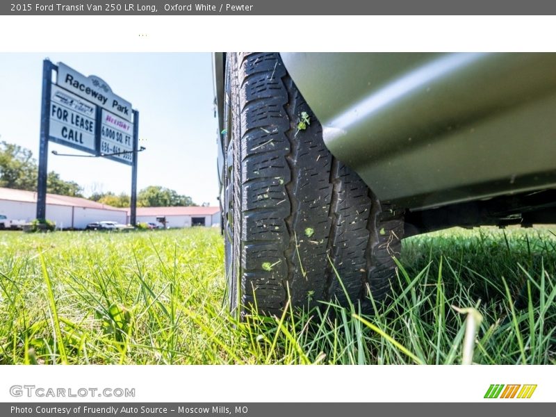 Oxford White / Pewter 2015 Ford Transit Van 250 LR Long