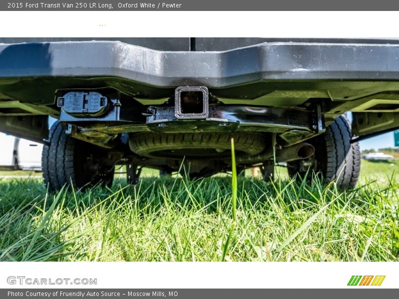 Oxford White / Pewter 2015 Ford Transit Van 250 LR Long