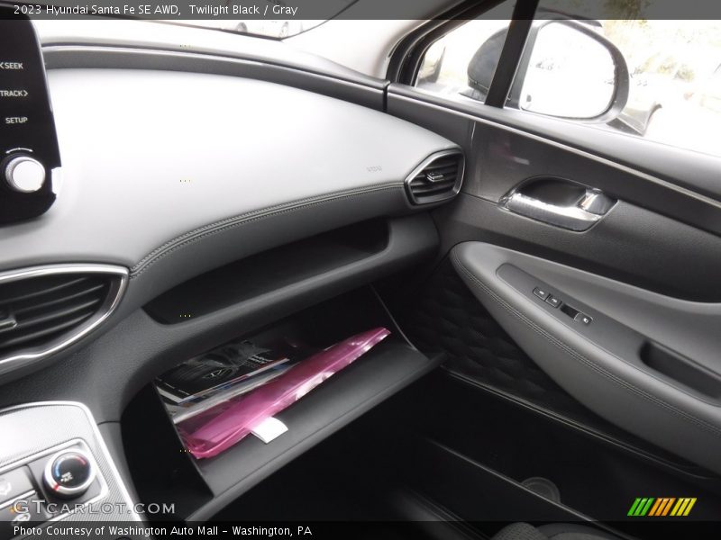 Twilight Black / Gray 2023 Hyundai Santa Fe SE AWD