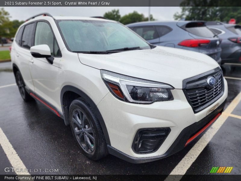 Front 3/4 View of 2021 Forester 2.5i Sport