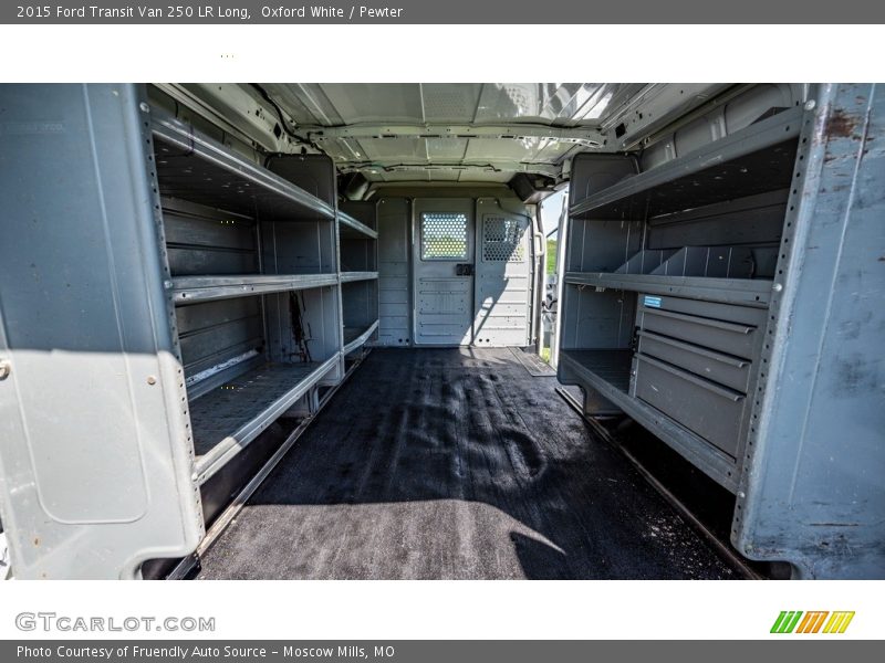 Oxford White / Pewter 2015 Ford Transit Van 250 LR Long