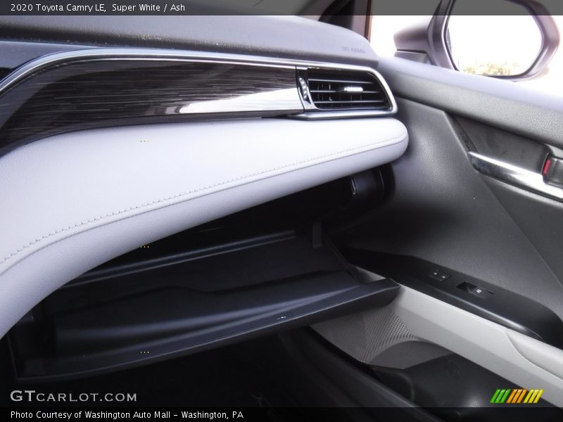 Super White / Ash 2020 Toyota Camry LE