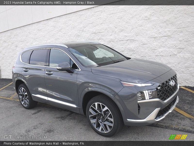 Front 3/4 View of 2023 Santa Fe Calligraphy AWD