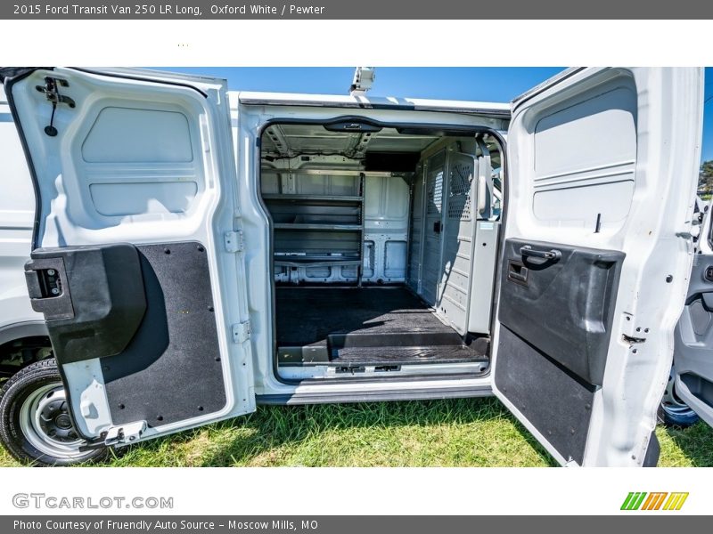 Oxford White / Pewter 2015 Ford Transit Van 250 LR Long