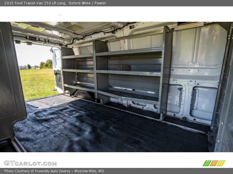 Oxford White / Pewter 2015 Ford Transit Van 250 LR Long