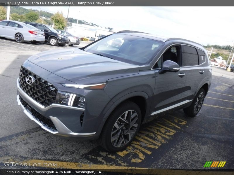 Hampton Gray / Black 2023 Hyundai Santa Fe Calligraphy AWD