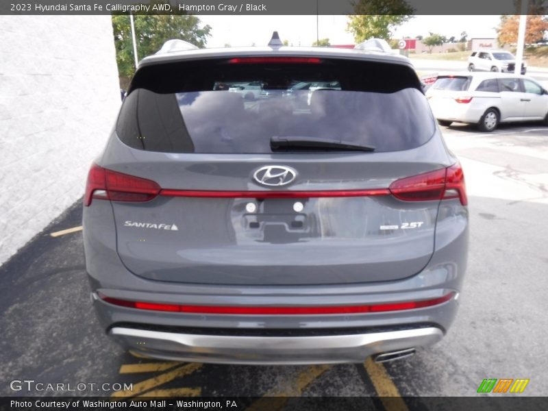 Hampton Gray / Black 2023 Hyundai Santa Fe Calligraphy AWD