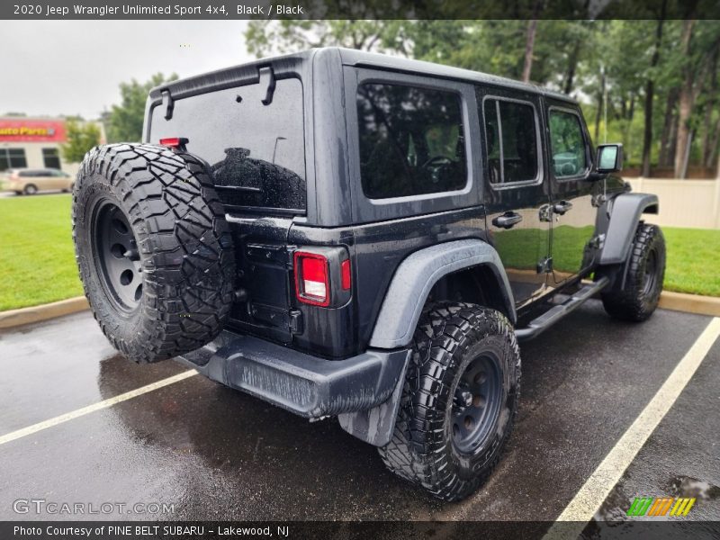 Black / Black 2020 Jeep Wrangler Unlimited Sport 4x4