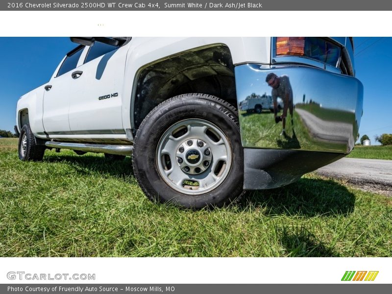 Summit White / Dark Ash/Jet Black 2016 Chevrolet Silverado 2500HD WT Crew Cab 4x4