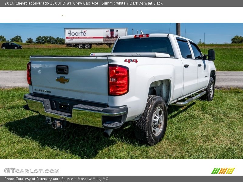Summit White / Dark Ash/Jet Black 2016 Chevrolet Silverado 2500HD WT Crew Cab 4x4