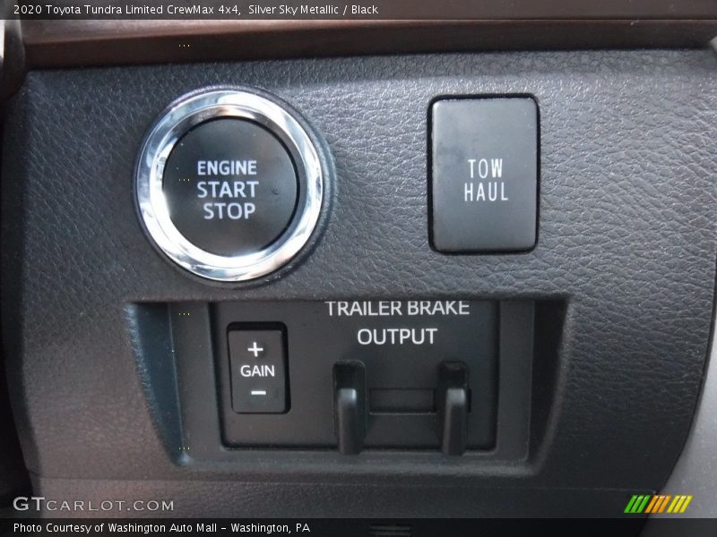 Controls of 2020 Tundra Limited CrewMax 4x4