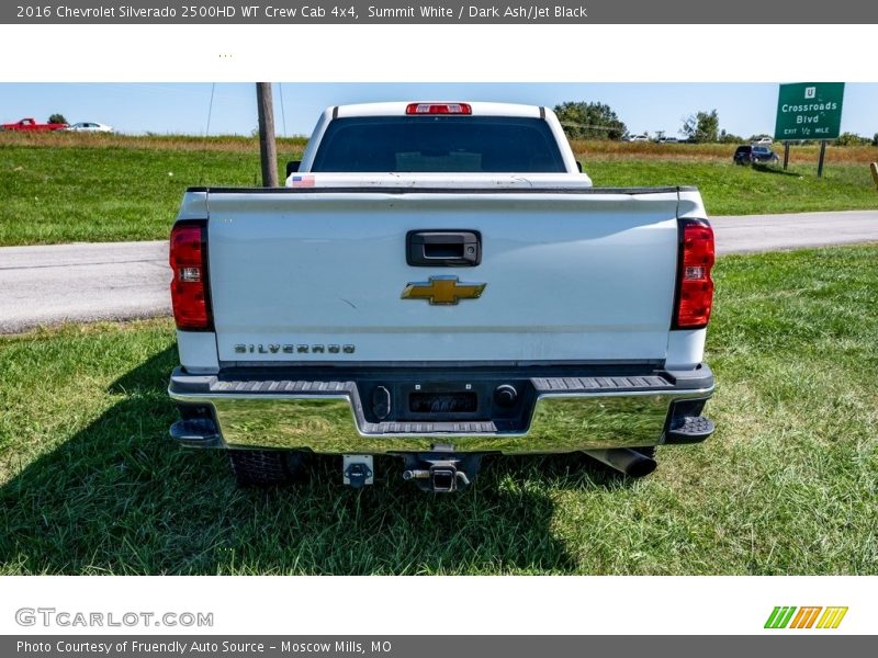 Summit White / Dark Ash/Jet Black 2016 Chevrolet Silverado 2500HD WT Crew Cab 4x4