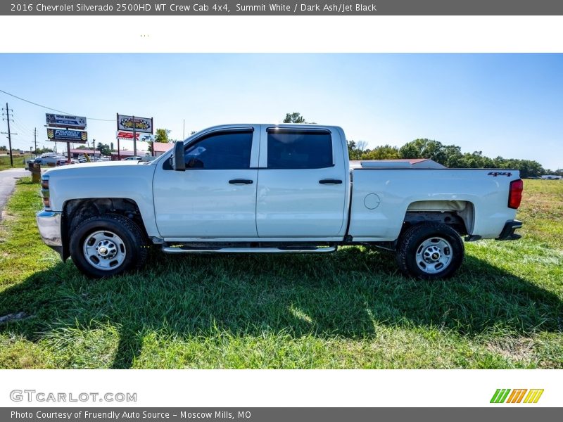 Summit White / Dark Ash/Jet Black 2016 Chevrolet Silverado 2500HD WT Crew Cab 4x4