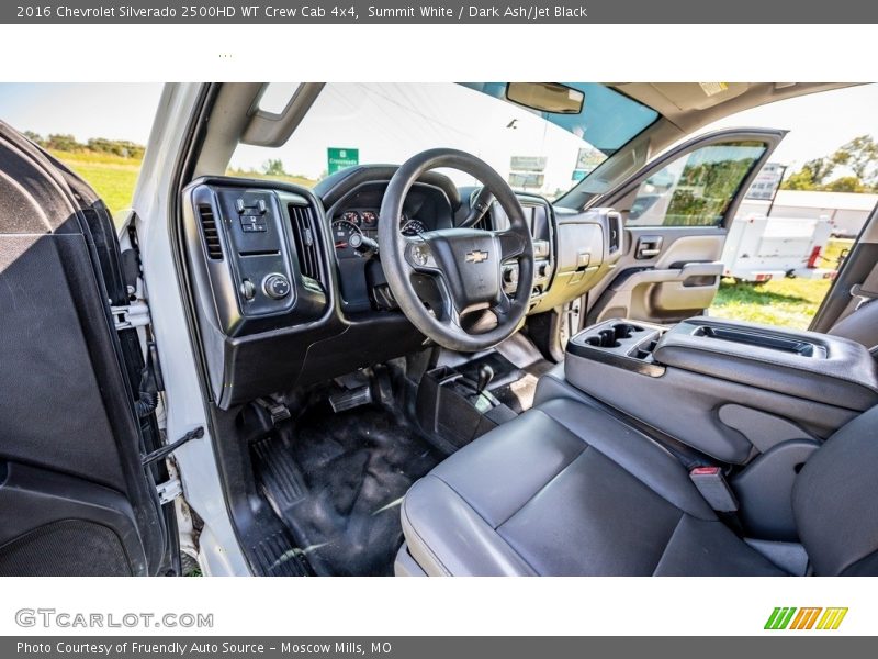 Summit White / Dark Ash/Jet Black 2016 Chevrolet Silverado 2500HD WT Crew Cab 4x4