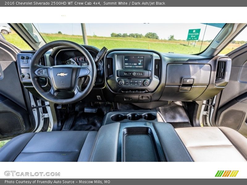 Summit White / Dark Ash/Jet Black 2016 Chevrolet Silverado 2500HD WT Crew Cab 4x4