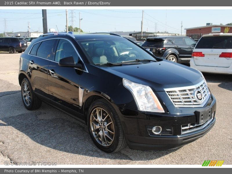 Black Raven / Ebony/Ebony 2015 Cadillac SRX Premium AWD