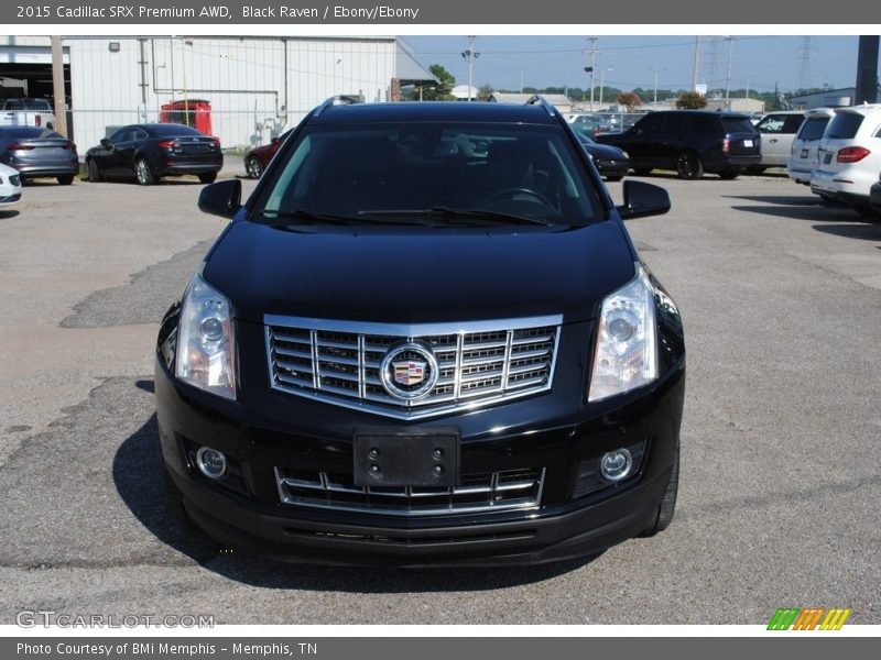 Black Raven / Ebony/Ebony 2015 Cadillac SRX Premium AWD