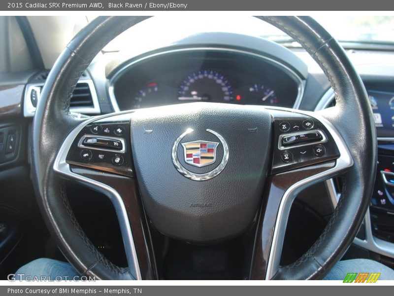 Black Raven / Ebony/Ebony 2015 Cadillac SRX Premium AWD