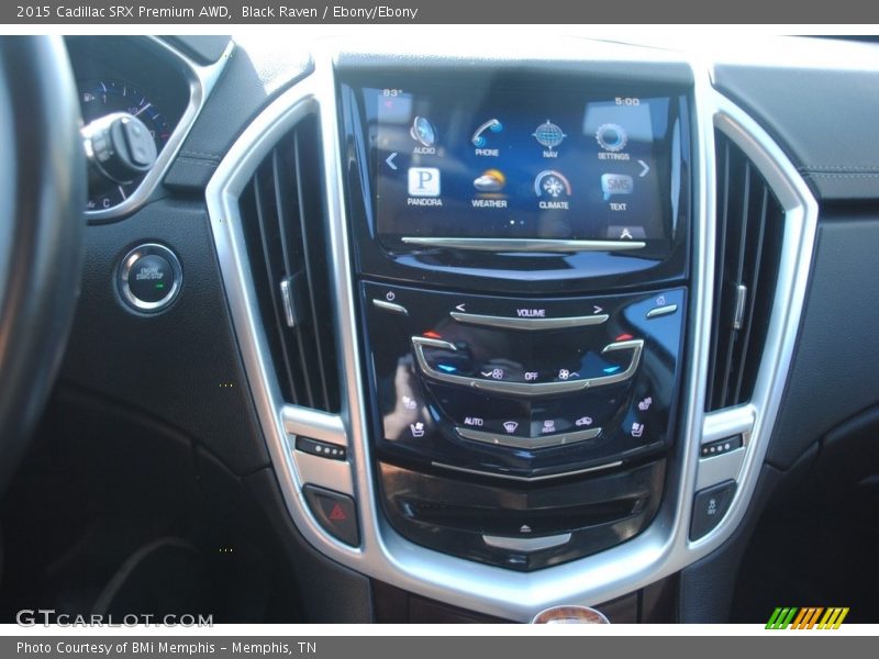 Black Raven / Ebony/Ebony 2015 Cadillac SRX Premium AWD