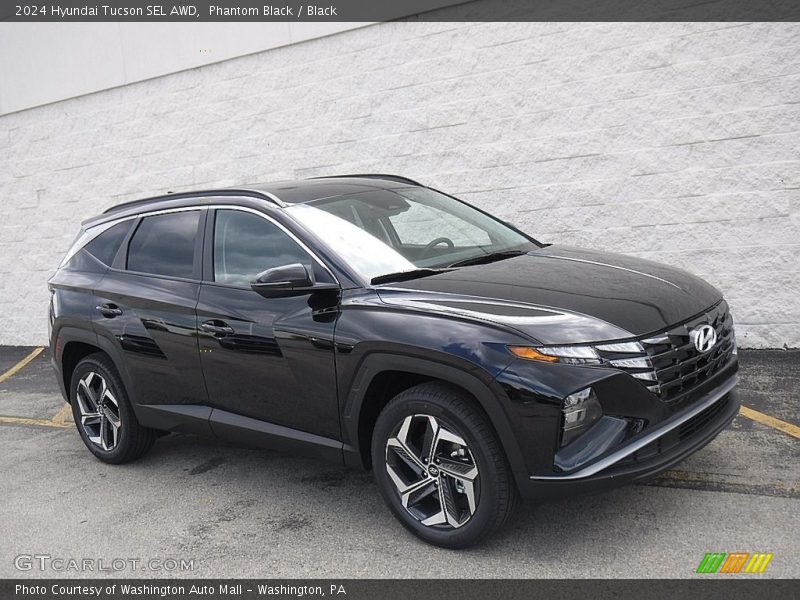 Phantom Black / Black 2024 Hyundai Tucson SEL AWD